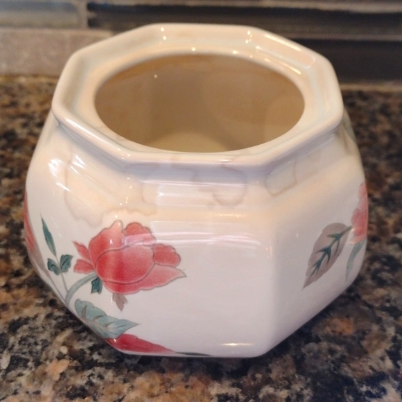 *BOGO* Mikasa Silk 🌺 Flowers covered Sugar vintage discontinued - Picture 5 of 5